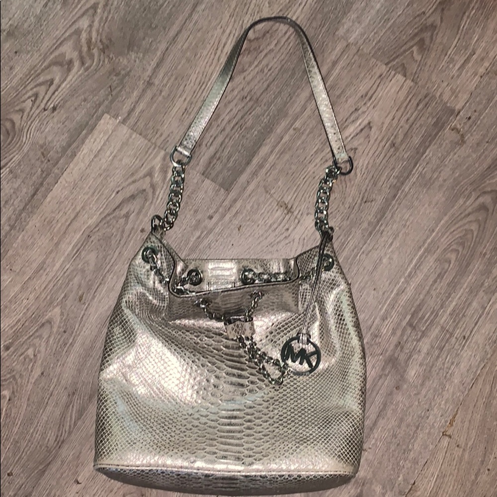 Michael Michael Kors Frankie Metallic  Purse